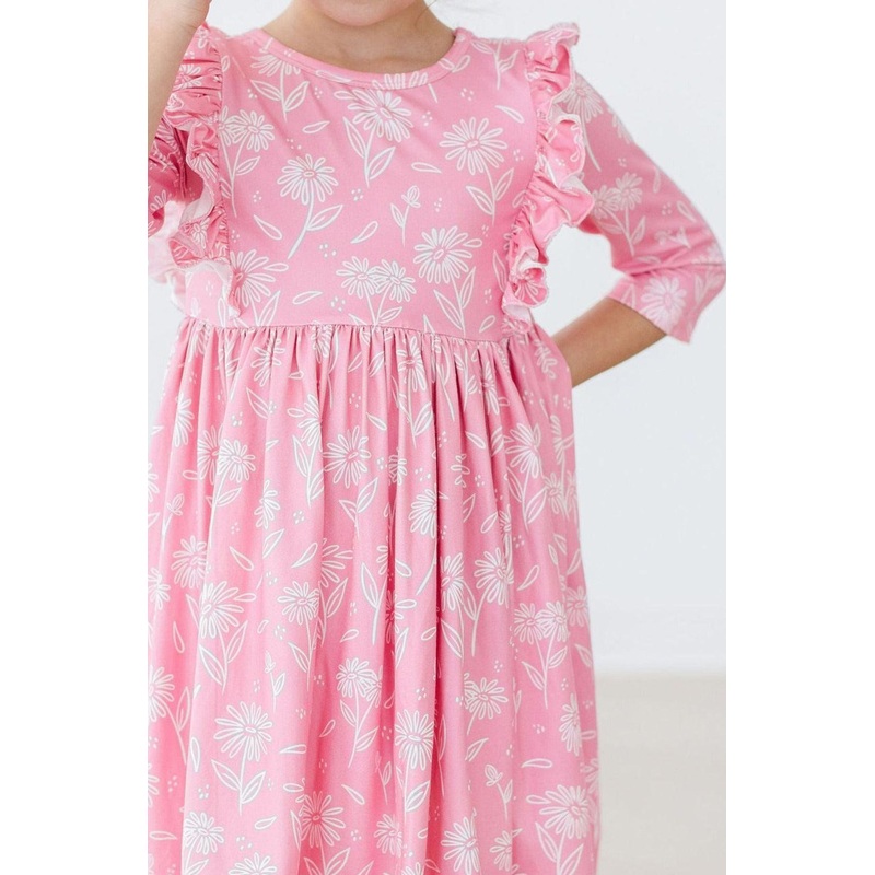 Dahlia Doodles Ruffle Twirl Dress
