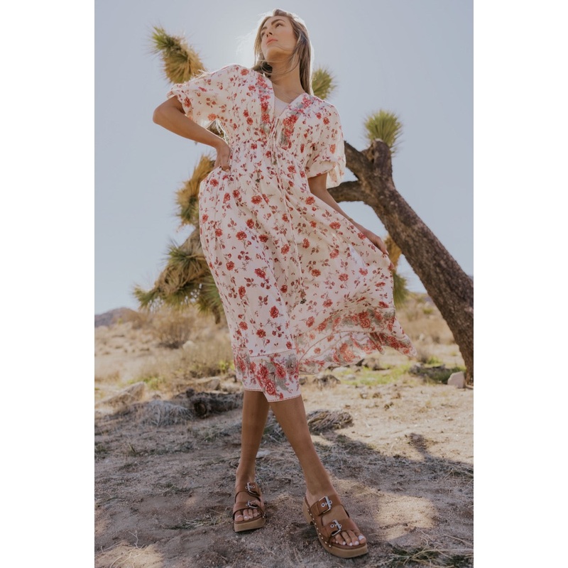 Free People Lysette Maxi|PaleVioletRed|LightSteelBlue|XS|S|M|L|XL