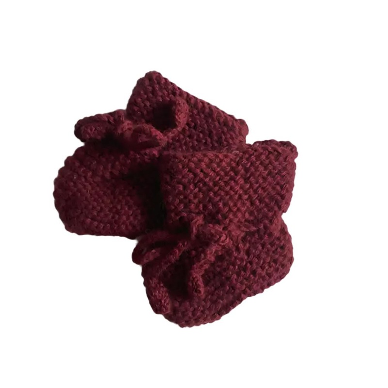 The Alpaca Bootie – Winterberry