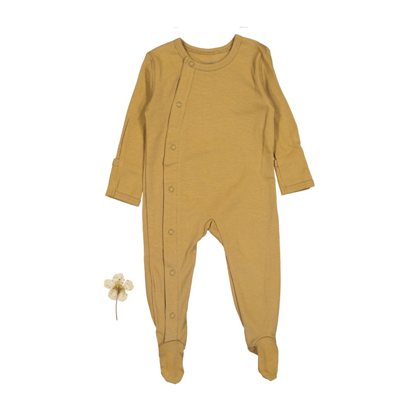 The Snap Romper – Golden|00m|0m|3m|6m|9m|12m|18m|24m