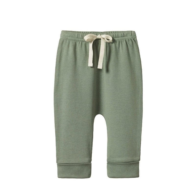 Drawstring Pants – Nettle|0-3m|3-6m|6-12m|1yr