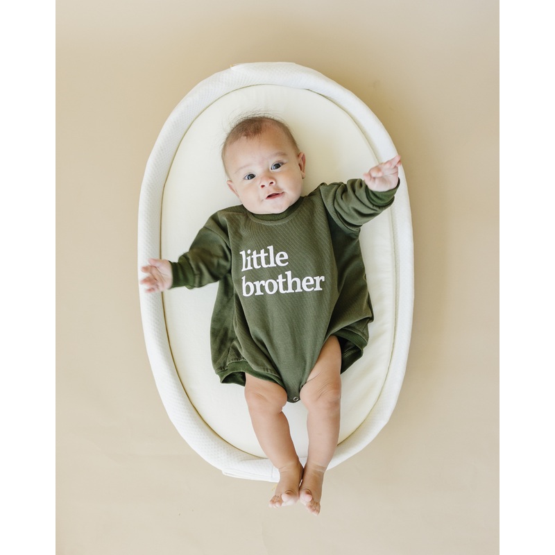 Little Brother Sweatshirt Romper