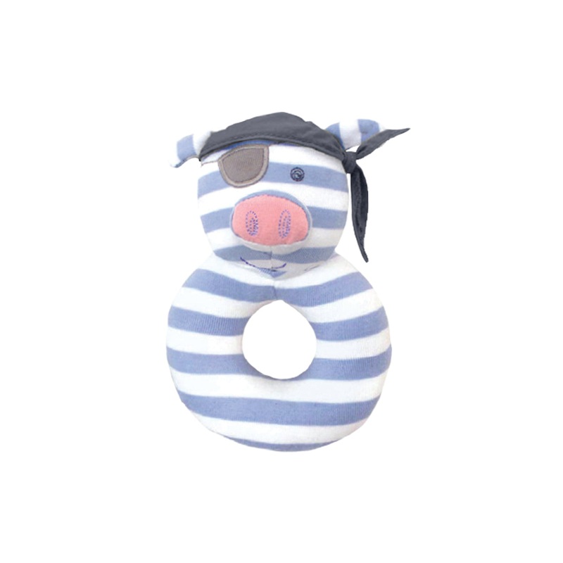 Pirate Pig – Teething Rattle