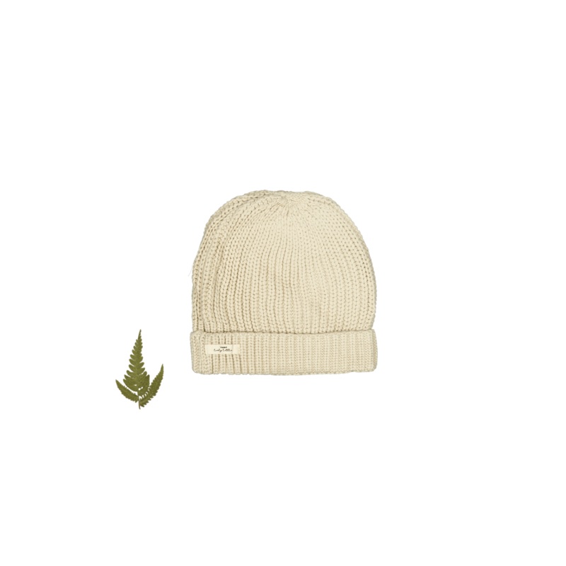 The Chunky Knit Hat – Bone|0-12m|5-Jan