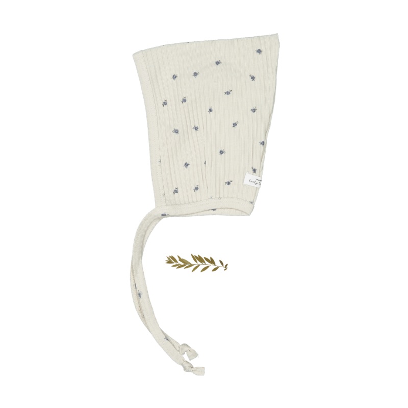 The Printed Pixie Bonnet – Rosa Blue