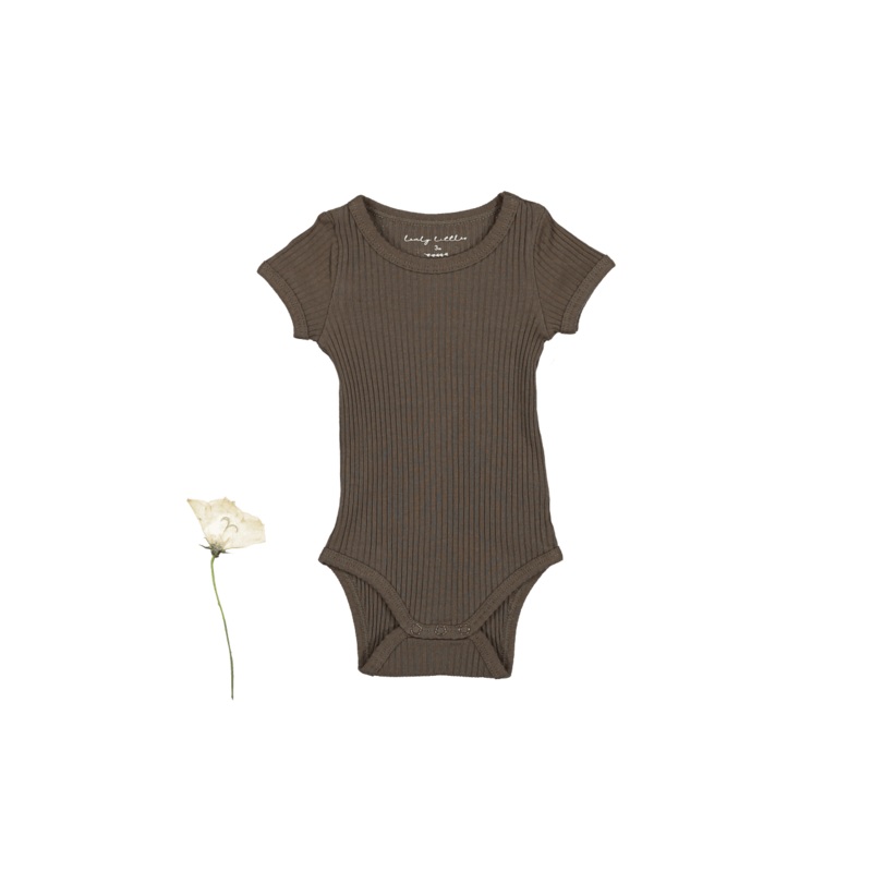 The Short Sleeve Onesie – Cocoa
