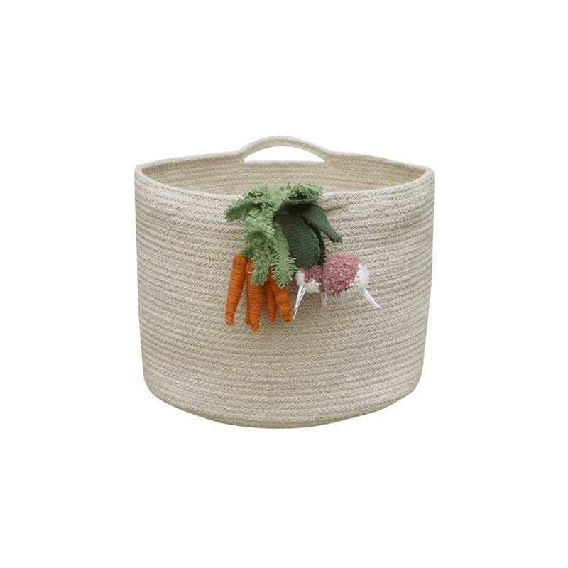 BASKET VEGGIES|23 x 30 x 30 cm|Ivory