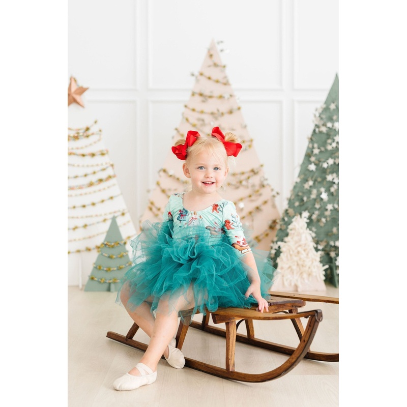 Believe in Your Elf 3/4 Tutu Leotard