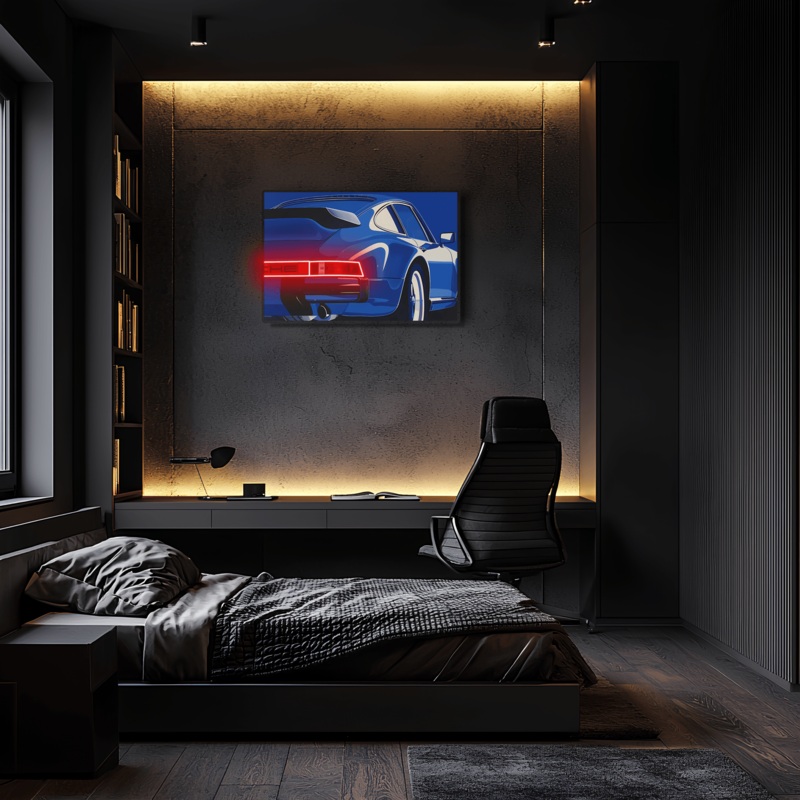 Car light up sign, Car neon light sign, Car wall art lighted, Car led wall decor, Car led sign, Garage neon sign, Neon painting art For Man – UvCar29