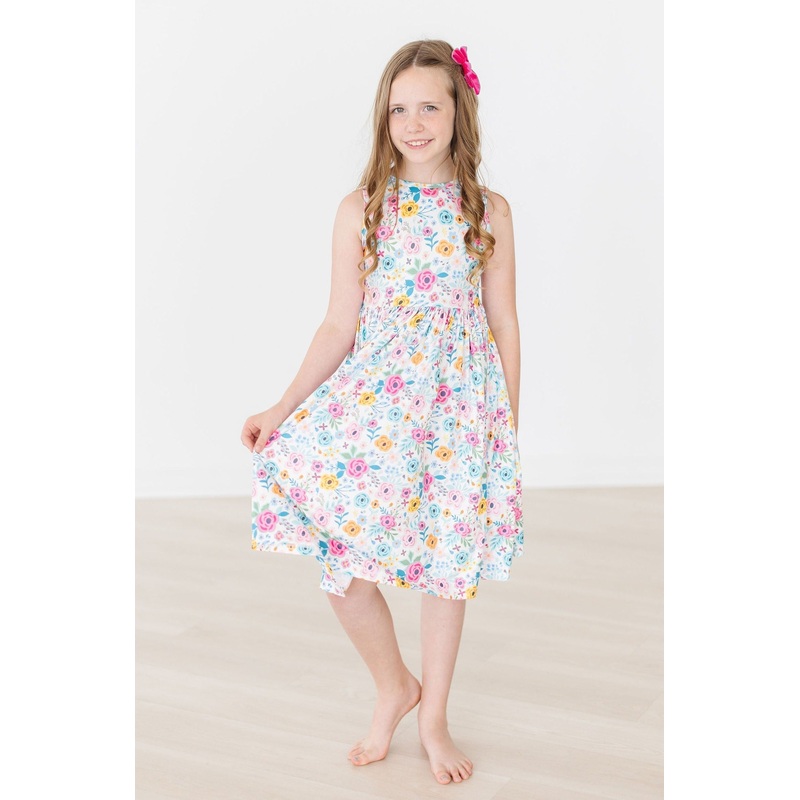 Sunshine Blooms Tank Twirl Dress