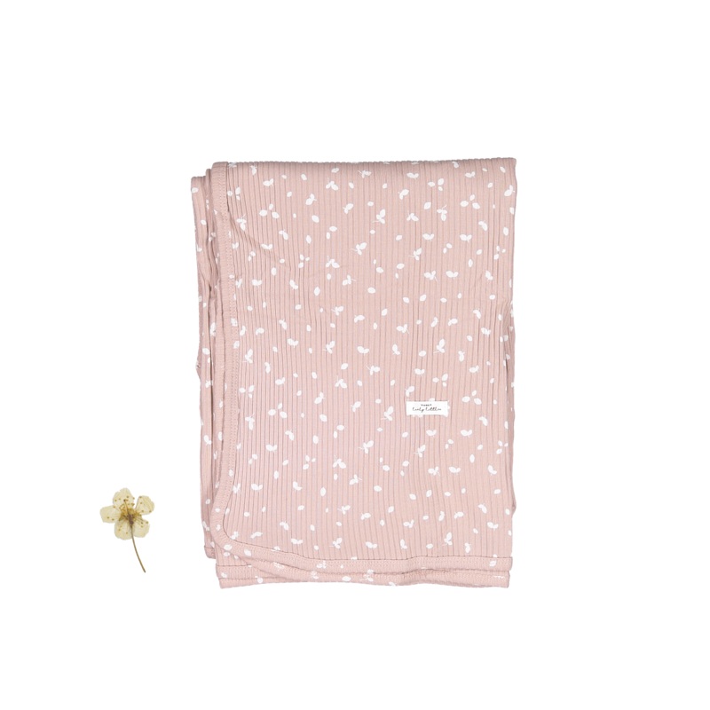 The Printed Blanket – Mauve Petal