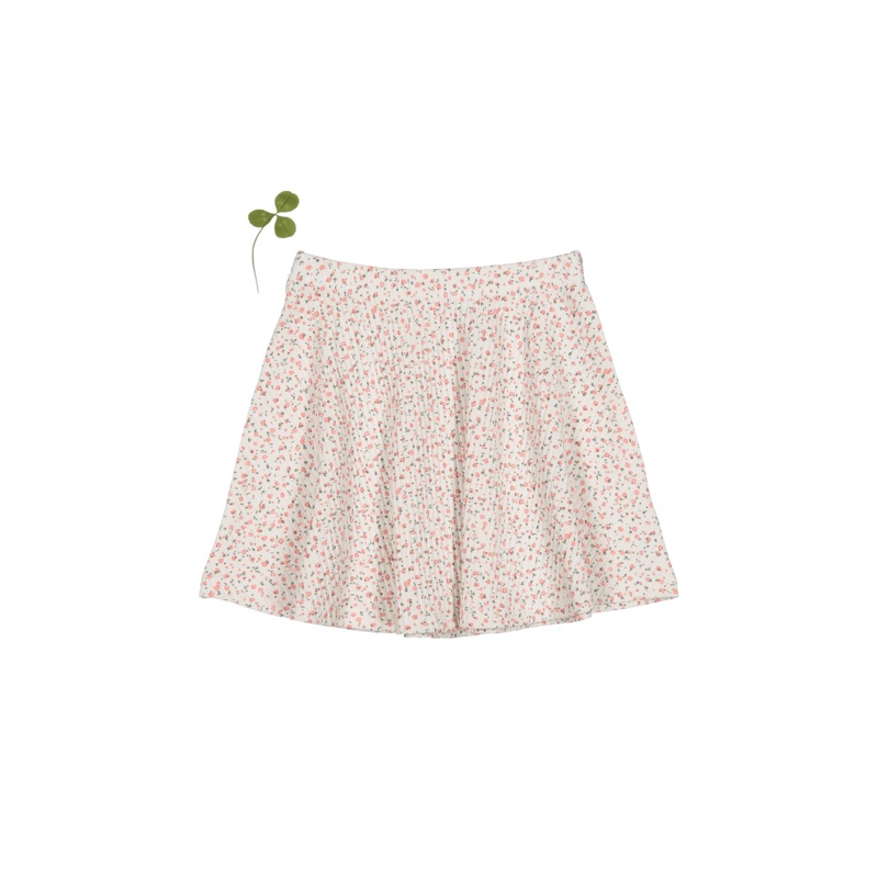 The Printed Skirt – Pearl Bud|24m|36m|4y|6y|8y