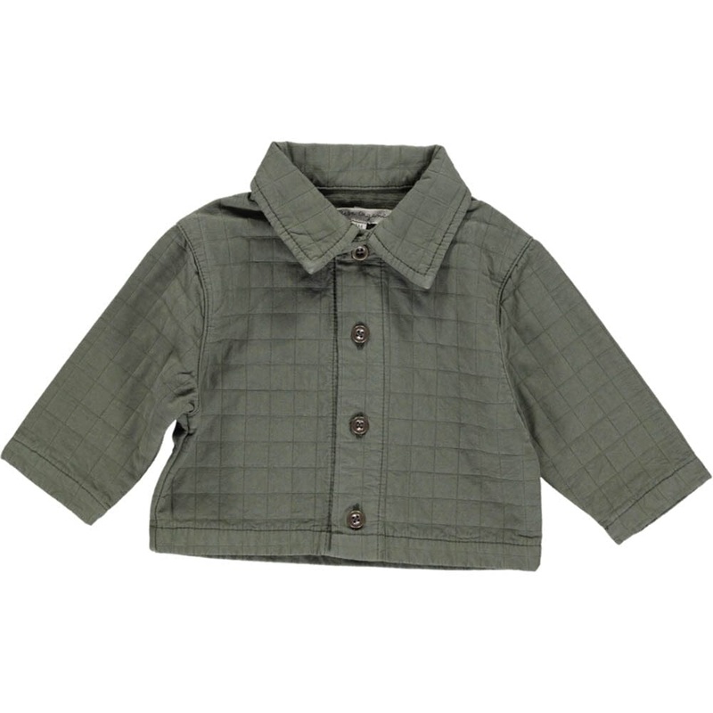 Aiko Baby Overshirt – Khaki|3m|6m|12m|9m|18m|24m