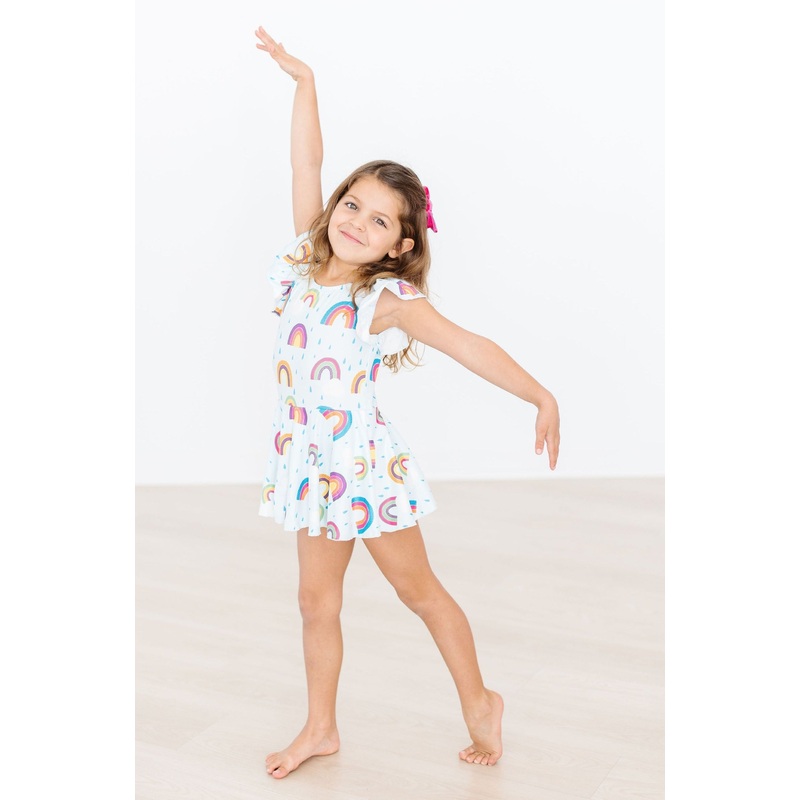 April Showers S/S Twirl Leotard