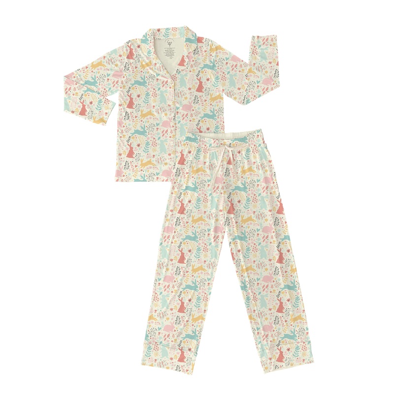 Bunny Snuggles Women’s Bamboo Jammies