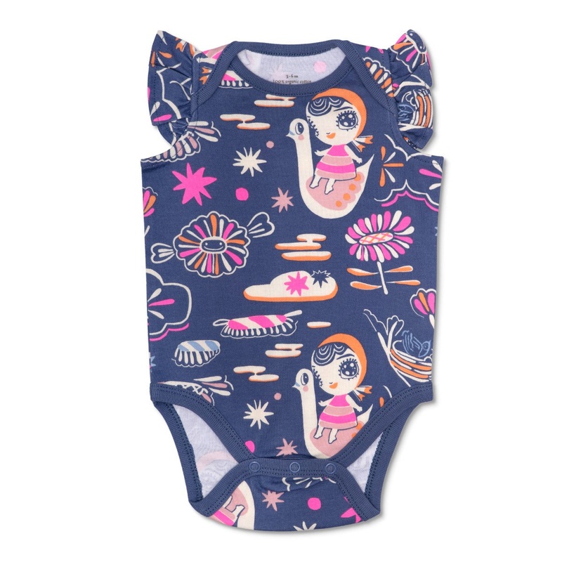 KEFE Flutter Sleeve Onesie – Swan Girl