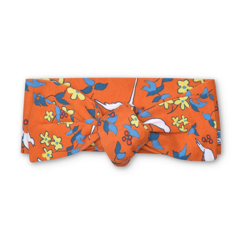 Lala Curio Headband – Enchanted Leaves Orange