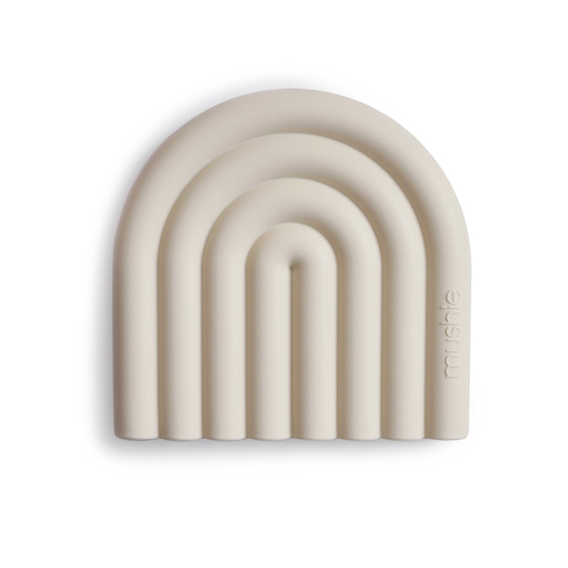 Rainbow Teether|Shifting Sand|Cambridge Blue|Mauve