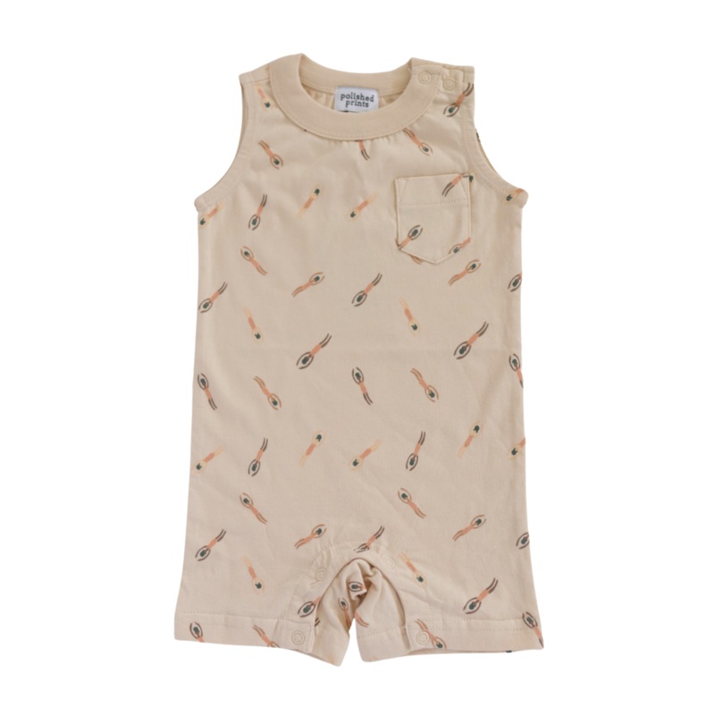 Sunny Swimmers  Pocket Playsuit
