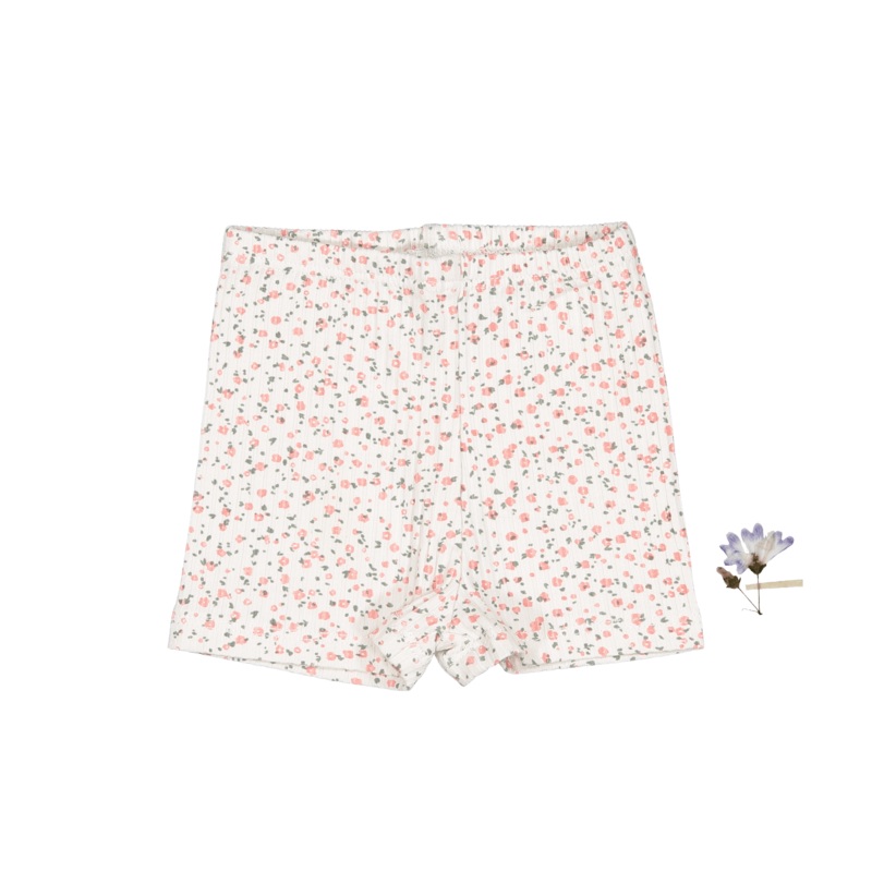 The Printed Short – Pearl Bud|3m|6m|12m|18m|24m|36m|4y|6y|8y