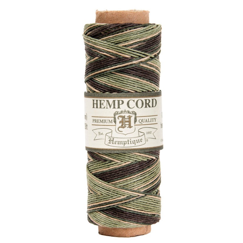 #10 (0.5mm) Variegated Hemp Cord Spools