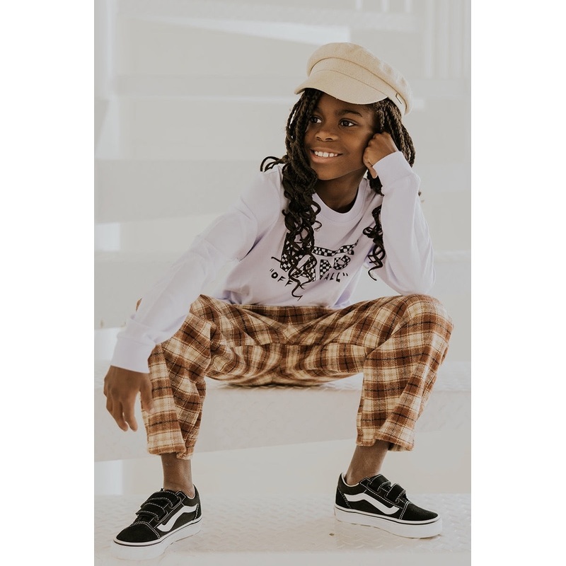 Kids Center Chest Long Sleeve BFF Tee