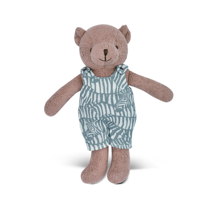 Little Bear Plush – Zebra Print