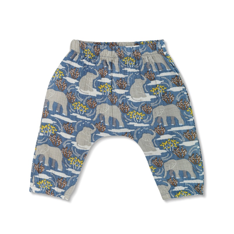 Muslin Pants – Safari Party|Safari Party|3-6 months|6-12 months|12-18 months|2T|3T