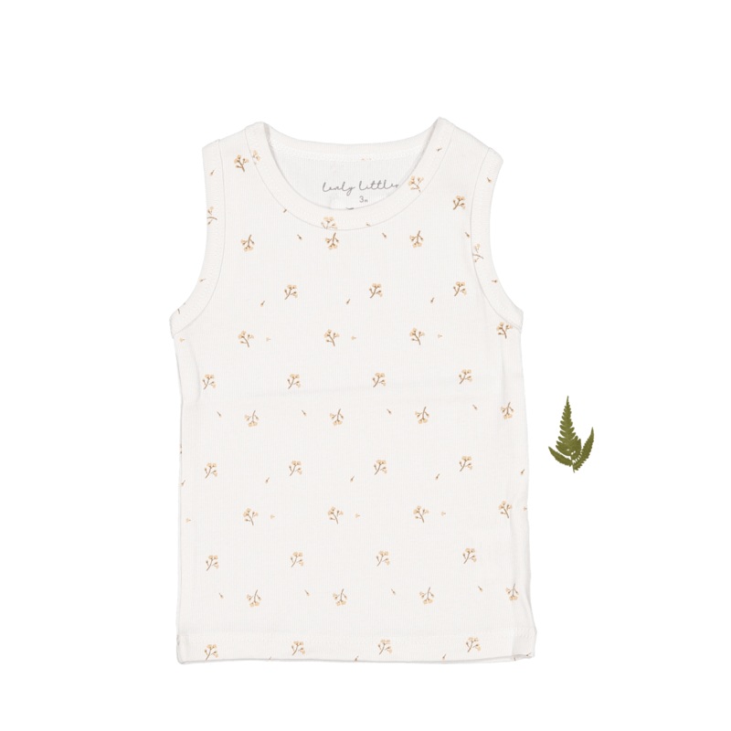 The Printed Tank – Tan Blossom