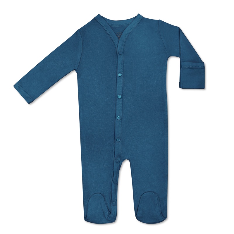 Bamboo Blend Footie – Marine|0-3 mo.|3-6 mo.|6-9 mo.|Marine