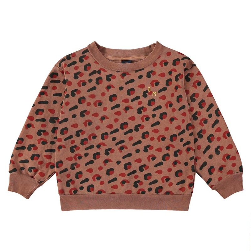 Sweatshirt Leopard – Wood|3-6m|6-12m|12-18m|18-24m|2-3yr|3-4yr|4-5yr|6-7yr