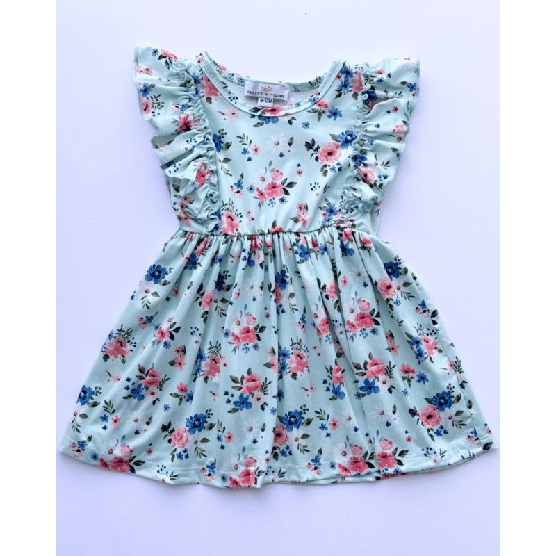 Zoey Ruffle Play Dress – Dainty Floral
