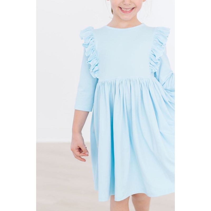 Bluebird 3/4 Ruffle Twirl Dress