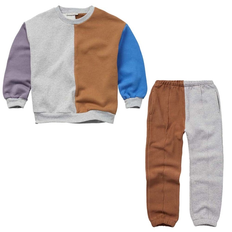 Colorblock Sweat Set – Multi Color