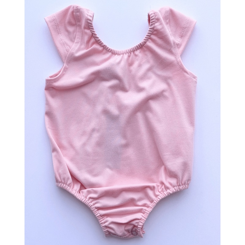 Maggie Cap Sleeve Leotard – Pink