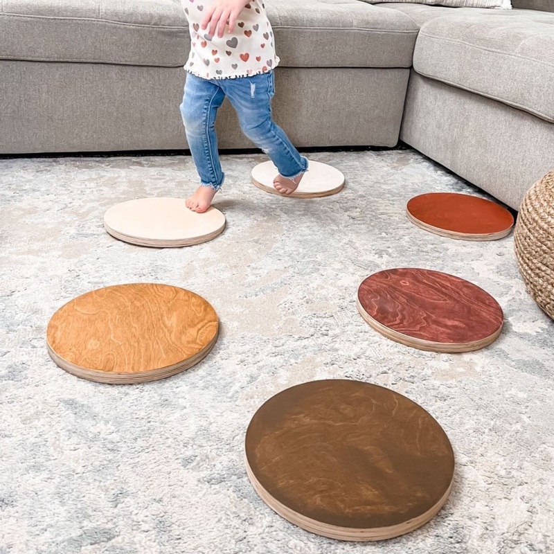Stepping Stones|Rainbow|Sunset|Ocean|Meadow|Blush Ember|Earth Tones|American Maple|Red Oak|Nordic|Unfinished