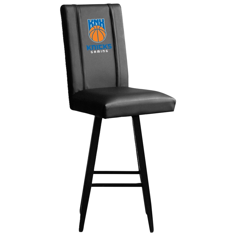 Swivel Bar Stool 2000 with Knicks Gaming Global Logo