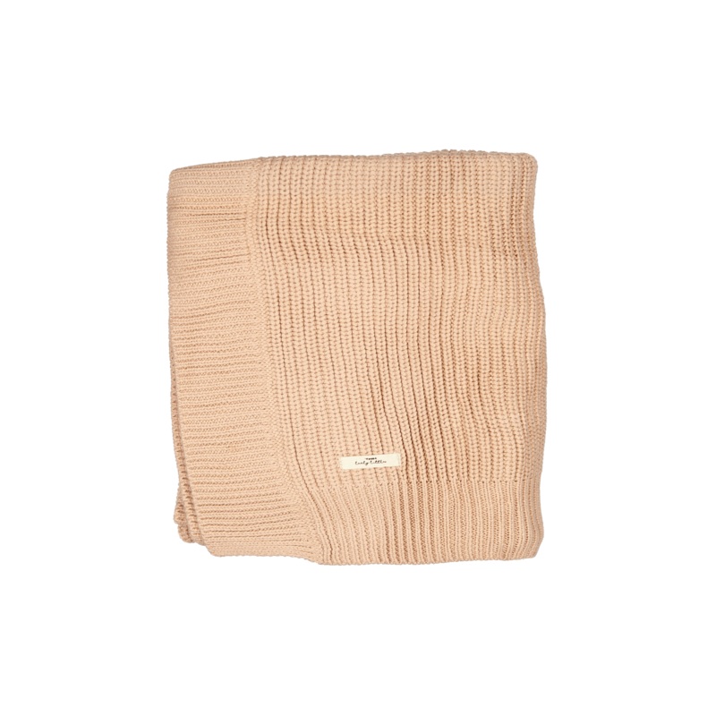 The Chunky Knit Blanket – Blush