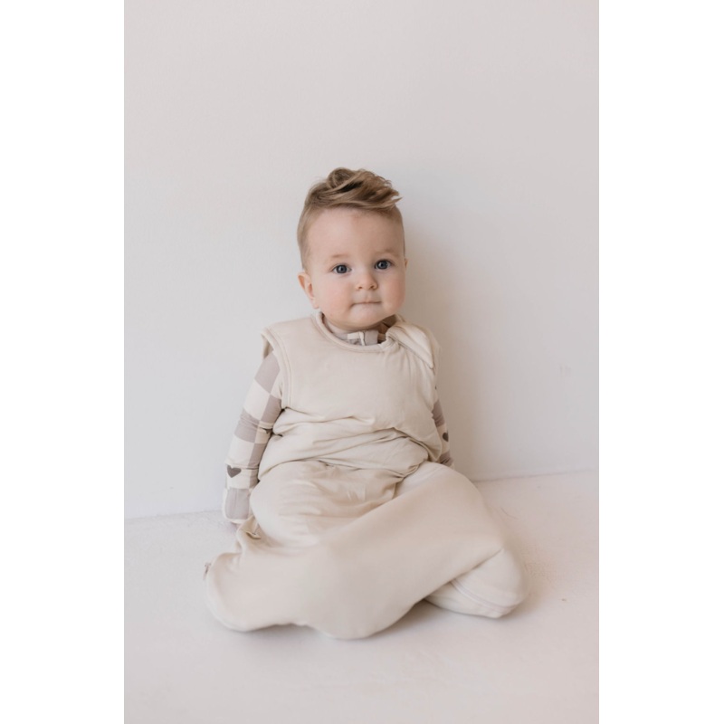 Bamboo Sleep Sack | Bone|0-6 Months|6-18 Months|18-36 Months|0.5 TOG|1.0 TOG