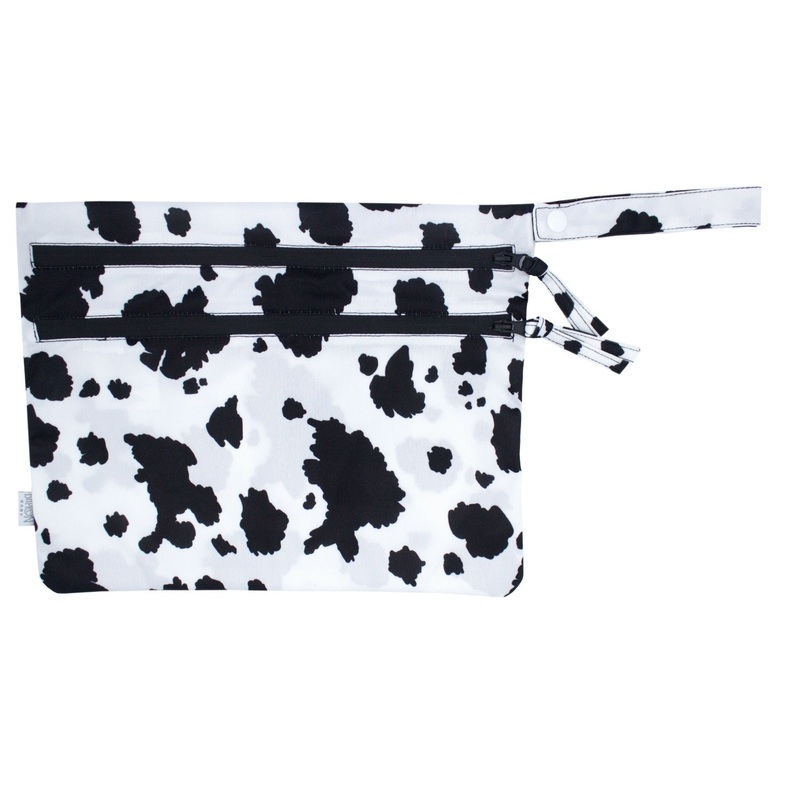 Cowhide – Waterproof Wet Bag (For mealtime, on-the-go, and more!)