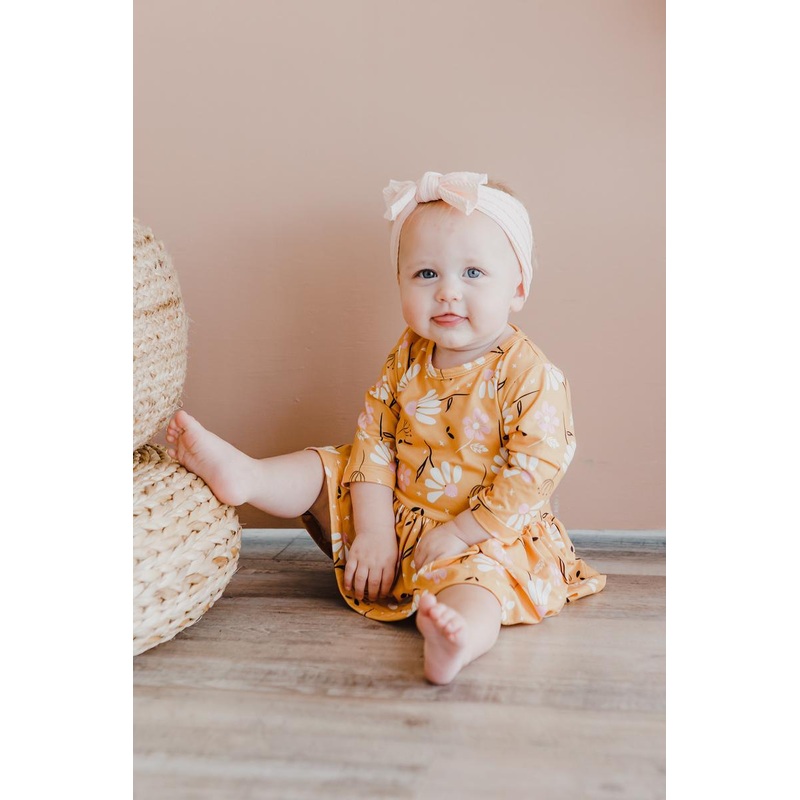 Dandelions in Fall Twirl Bodysuit