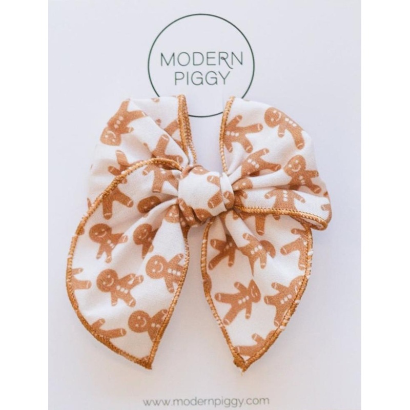 Gingerbread | Pigtail Set – Petite Party Bow