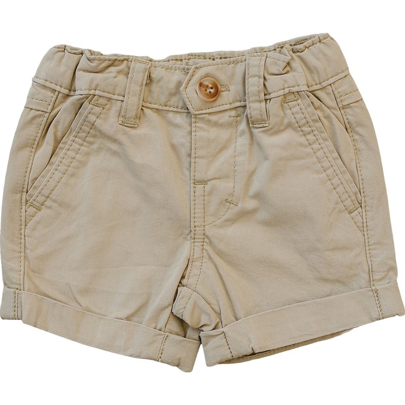Khaki Chino Shorts|0-3|3-6|6-12|12-18|2T|3T|4T|5T|6Y