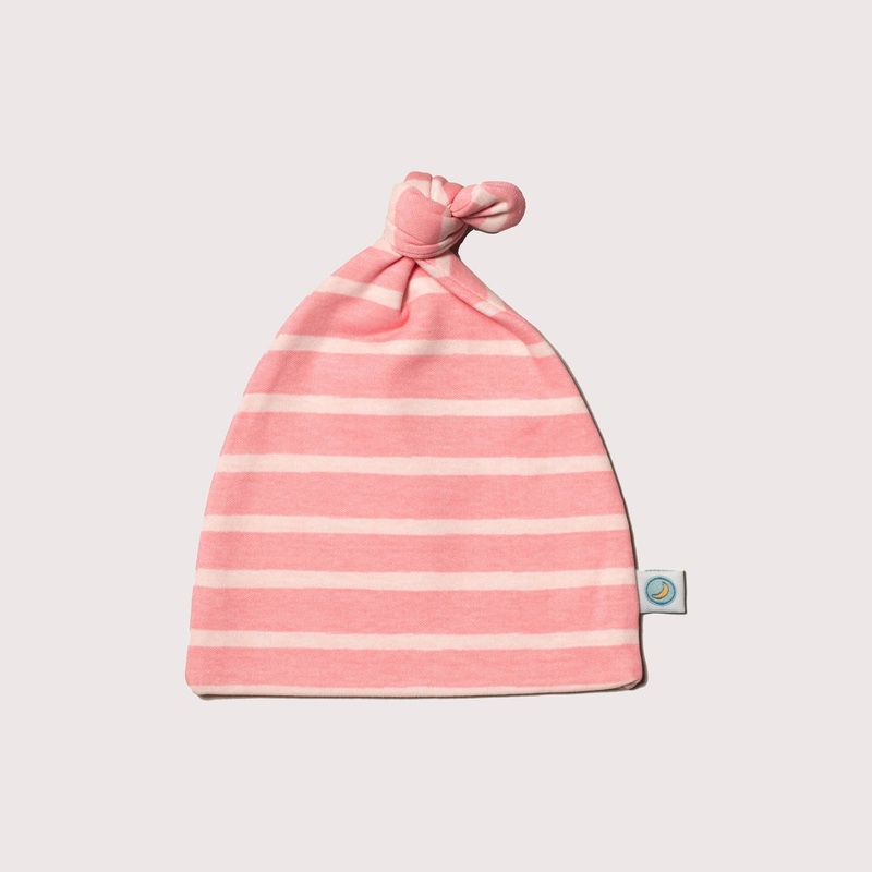 Knottie Hat – Peony Stripe|0-6M