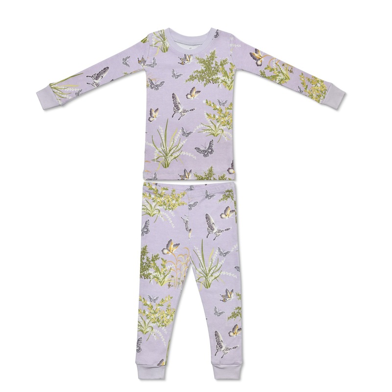 Lala Curio Pajamas – Lilac Ikebana
