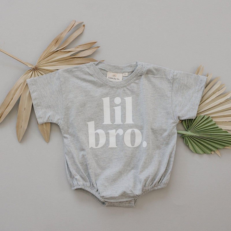 Lil Bro T-Shirt Romper – more colors