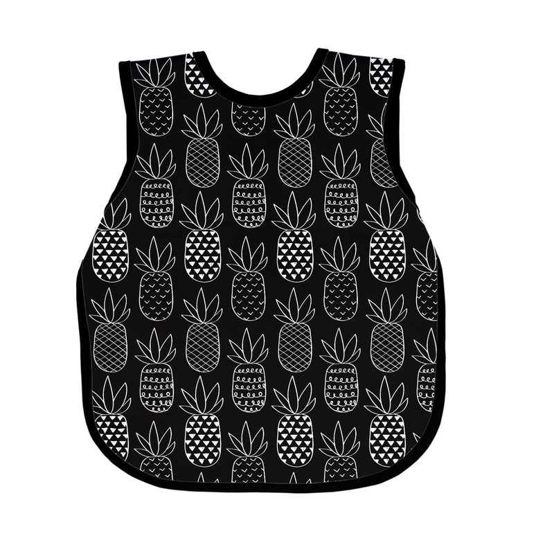 Pineapple Monochrome Bapron|Toddler (6m-3T)|Preschool (3-5yrs)