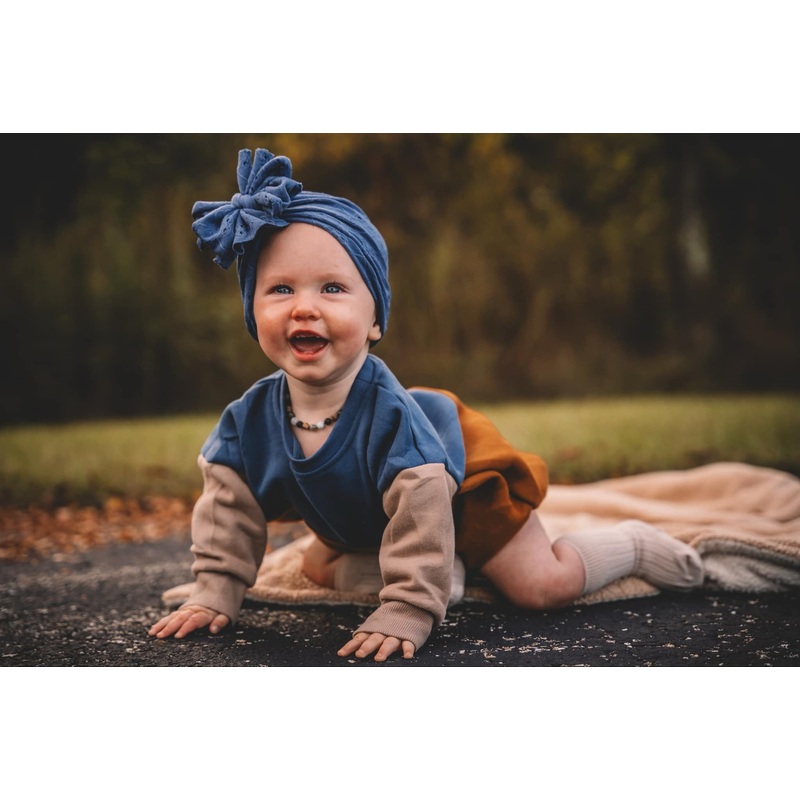 Salt and Pine x LJC Color Block Sweatshirt Romper