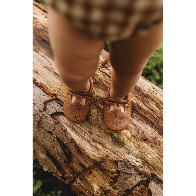 Sepia T-Strap Shoes Baby and Toddler