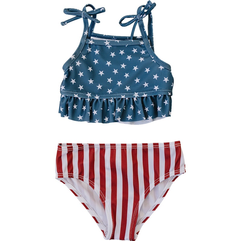 Stars and Stripes Bikini Set|0-3|3-6|6-12|18|2T|3T|4T|5T|6Y|7/8Y|9/10Y